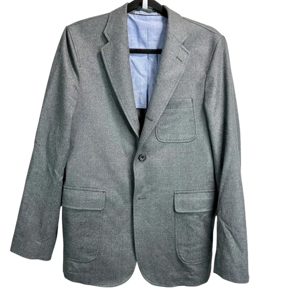BEAMS PLUS Wool-Blend Flannel‎ Blazer